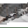 Mexen Velar vaňová obrazovka 2-krídlová zasúvacia 80 x 150 cm, transparentná, ružové zlato - 896-080-000-01-60