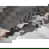 Mexen Velar vaňová zástena dvojkrídlová Posuvný 85 x 150 cm, Priehľadné, Zlatoružová - 896-085-000-01-60