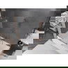 Mexen Velar vaňová zástena 2-krídlová posuvná 110 x 150 cm, transparentná, ružové zlato - 896-110-000-01-60