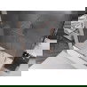 Mexen Velar sprchová zábrana, 2-krídlová, posuvná, 180 x 150 cm, transparentná, ružové zlato - 896-180-000-01-60