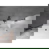 Mexen Velar vaňová zástena dvojkrídlová Posuvný 160 x 150 cm, Priehľadné, Čierny - 896-160-000-01-70