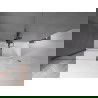 Mexen Velar sprchová zástená 2-krídlová posuvná 180 x 150 cm, transparentná, brúsená gun gray - 896-180-000-01-66