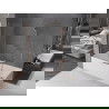 Mexen Velar sprchová zástena 2-krídlová posuvná 180 x 150 cm, transparentná, brúsená meď - 896-180-000-01-65