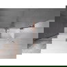 Mexen Velar sprchová zástena 2-krídlová posuvná 180 x 150 cm, transparentná, brúsená meď - 896-180-000-01-65