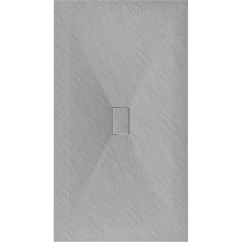 Mexen Hugo obdĺžniková vanička SMC 170 x 100 cm, sivá - 42611017