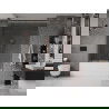 Mexen Velar Duo vaňová zástena dvojkrídlová Posuvný 140 x 150 cm, Priehľadné, Zlatoružová - 896-140-000-02-60