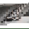 Mexen Velar Duo vaňová zástena dvojkrídlová Posuvný 140 x 150 cm, Priehľadné, kefovaná meď - 896-140-000-02-65