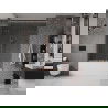 Mexen Velar Duo vaňová zástena dvojkrídlová Posuvný 140 x 150 cm, Priehľadné, kefovaná meď - 896-140-000-02-65