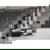 Mexen Velar Duo vaňová zástena dvojkrídlová Posuvný 200 x 150 cm, Priehľadné, Chrómová - 896-200-000-02-01