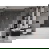 Mexen Velar Duo vaňová zástena dvojkrídlová Posuvný 200 x 150 cm, Priehľadné, Chrómová - 896-200-000-02-01
