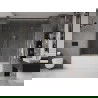 Mexen Velar Duo vaňová zástena dvojkrídlová Posuvný 200 x 150 cm, Priehľadné, zlatý - 896-200-000-02-50