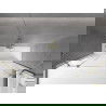Mexen Velar Duo vaňová zástena dvojkrídlová Posuvný 200 x 150 cm, Priehľadné, zlatý - 896-200-000-02-50