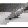 Mexen Velar Duo paraván na vaňu 2-krídlový posuvný 200 x 150 cm, transparentný, zlatý kartáčovaný - 896-200-000-02-55