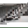 Mexen Velar Duo vaňová zástena dvojkrídlová Posuvný 180 x 150 cm, Priehľadné, kefovaná meď - 896-180-000-02-65