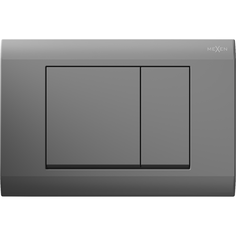 Mexen Fenix 01 splachovacie tlačidlo, gun gray - 600166