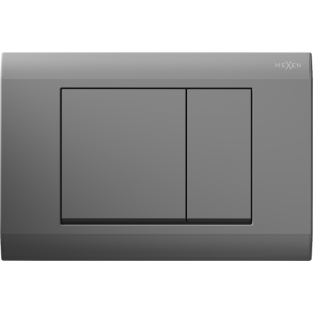Mexen Fenix 01 splachovací tlačidlo, gun gray - 600166