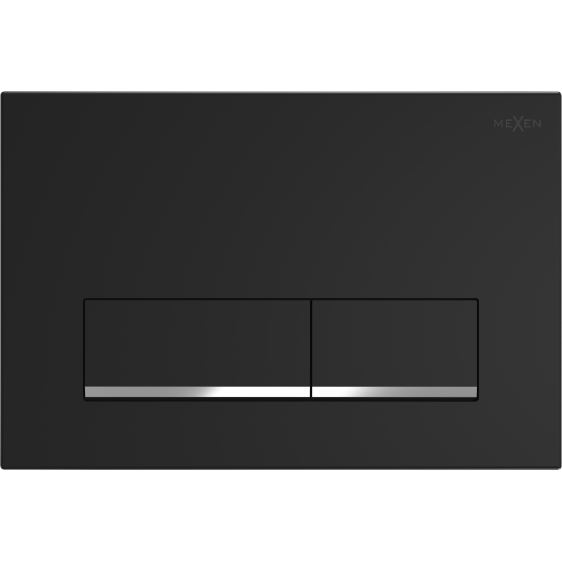 Mexen Fenix 12 splachovacie tlačidlo, čierny matný - 601203