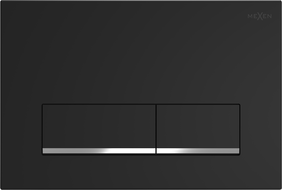 Mexen Fenix 12 splachovacie tlačidlo, čierny matný - 601203