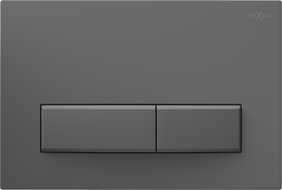 Mexen Fenix 09 splachovacie tlačidlo, gun gray - 600966