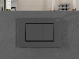 Mexen Fenix 10 XS splachovací tlačidlo, gun gray - 601066