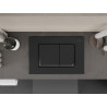 Mexen Fenix 10 XS splachovacie tlačidlo, gun gray - 601066