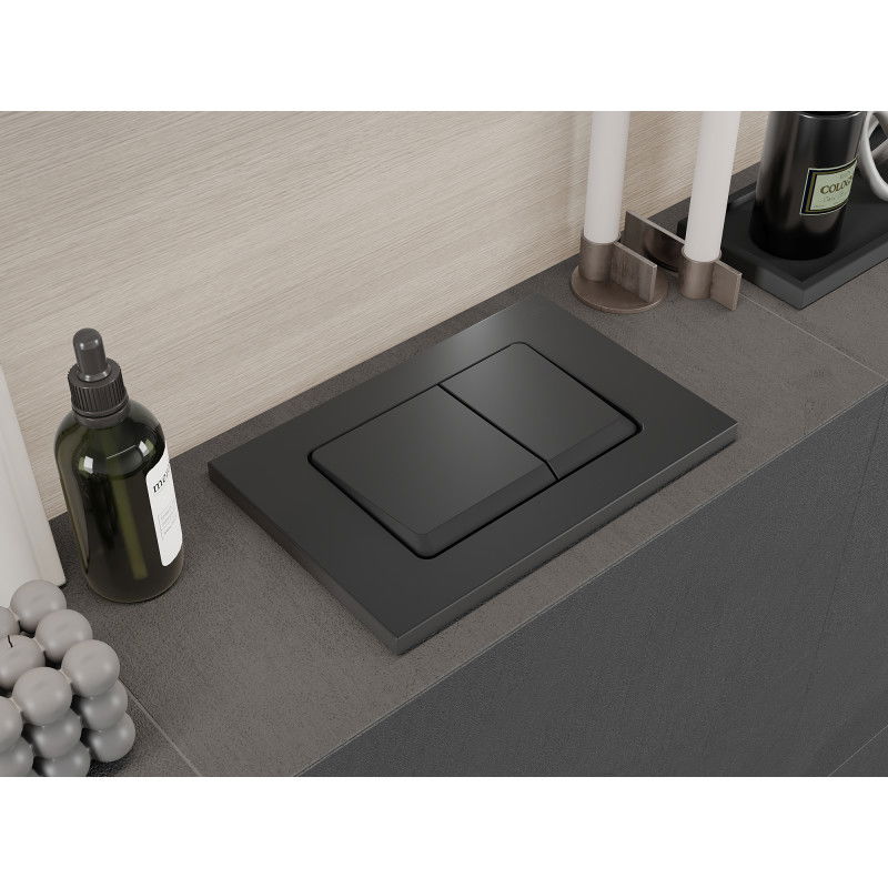 Mexen Fenix 10 XS splachovací tlačidlo, gun gray - 601066