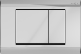 Mexen Fenix 01 splachovacie tlačidlo, lesklý chróm - 600101