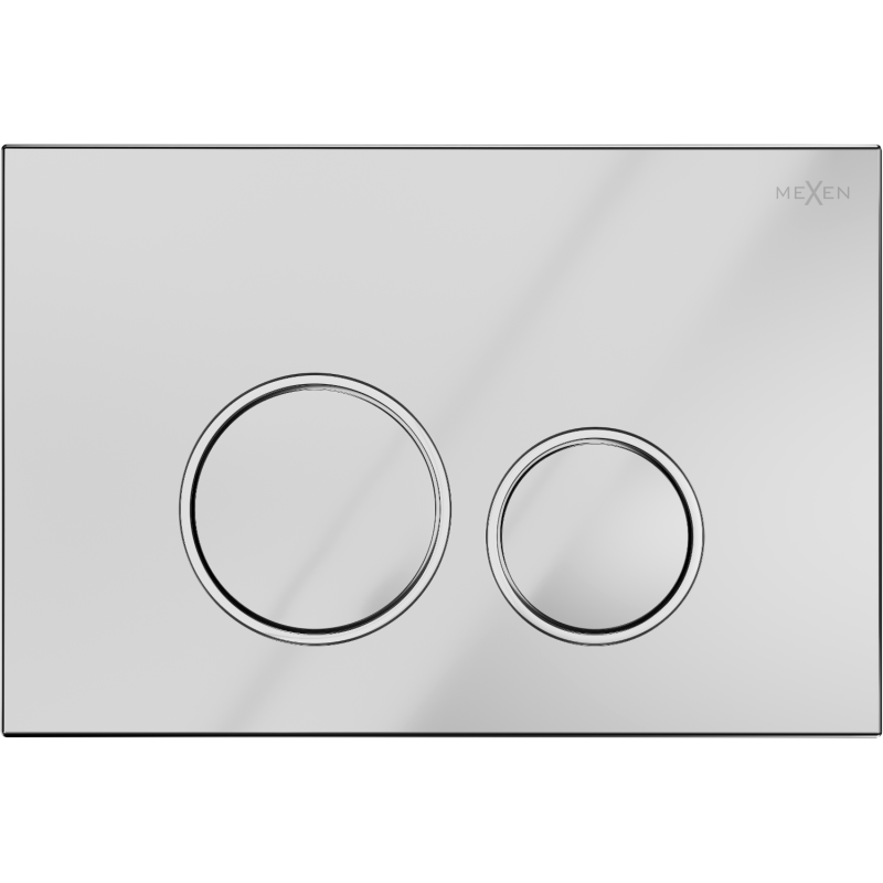 Mexen Fenix 05  splachovací tlačidlo, lesklý chróm - 600501