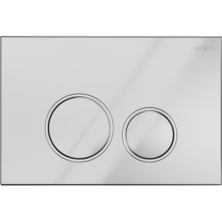 Mexen Fenix 05  splachovací tlačidlo, lesklý chróm - 600501