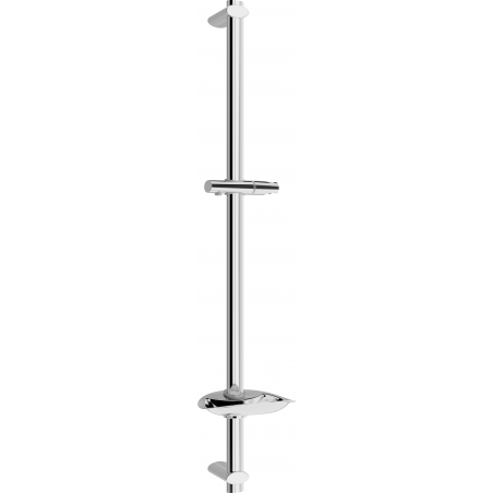 Mexen DB sprchová tyč s mydelničkou 75 cm, chróm - 79384-00