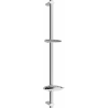 Mexen DB sprchová tyč s mýdlenkou 75 cm, chrom - 79384-00