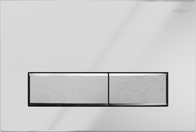 Mexen Fenix 09 splachovacie tlačidlo, lesklý chróm - 600999