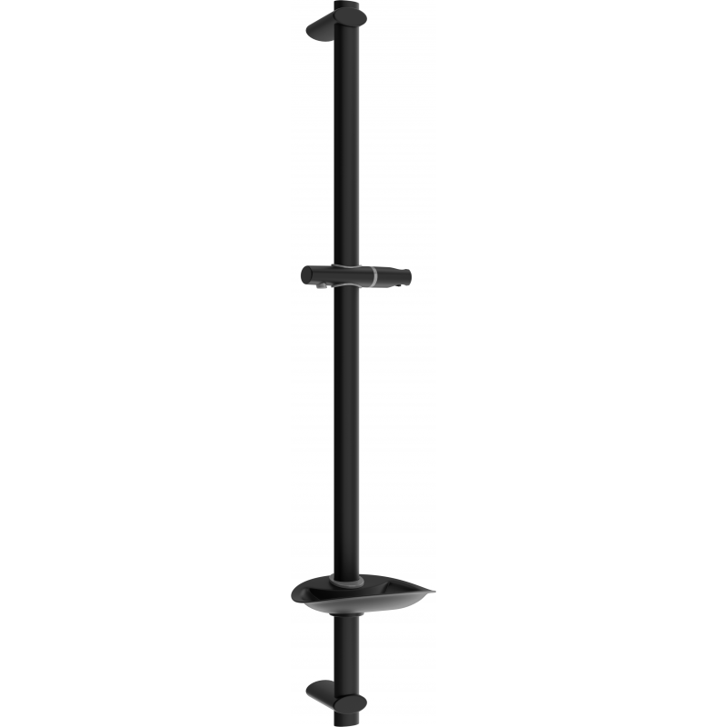 Mexen DB sprchová tyč s mydelničkou 75 cm, čierna - 79384-70