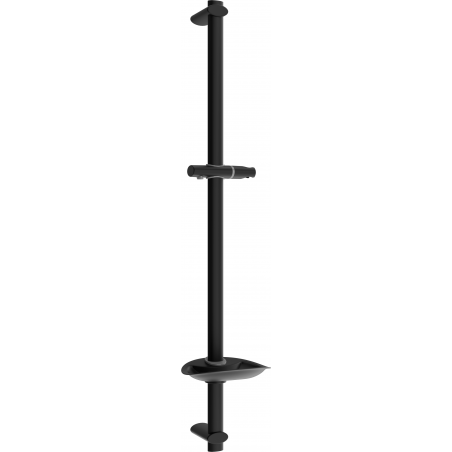 Mexen DB sprchová tyč s mydelničkou 75 cm, čierna - 79384-70