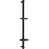 Mexen DB sprchová tyč s mydelničkou 75 cm, čierna - 79384-70