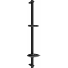 Mexen DB sprchová tyč s mýdlenkou 75 cm, čierna - 79384-70