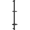 Mexen DB sprchový stojan s mydelničkou 75 cm, čierna - 79384-70