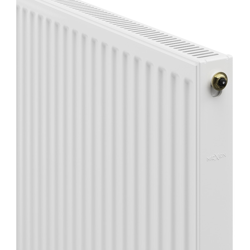 Mexen CV11 doskový radiátor 400 x 500 mm, dolné pripojenie, 324 W, biely - W611-040-050-00