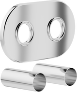 Mexen Uni-Term R dvojitá maskovacia sada na radiátor, chróm - W905-000-01