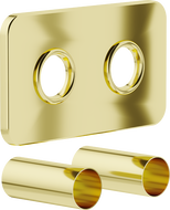 Mexen Uni-Term S dvojitá maskovacia sada na radiátor, zlatá - W910-000-50