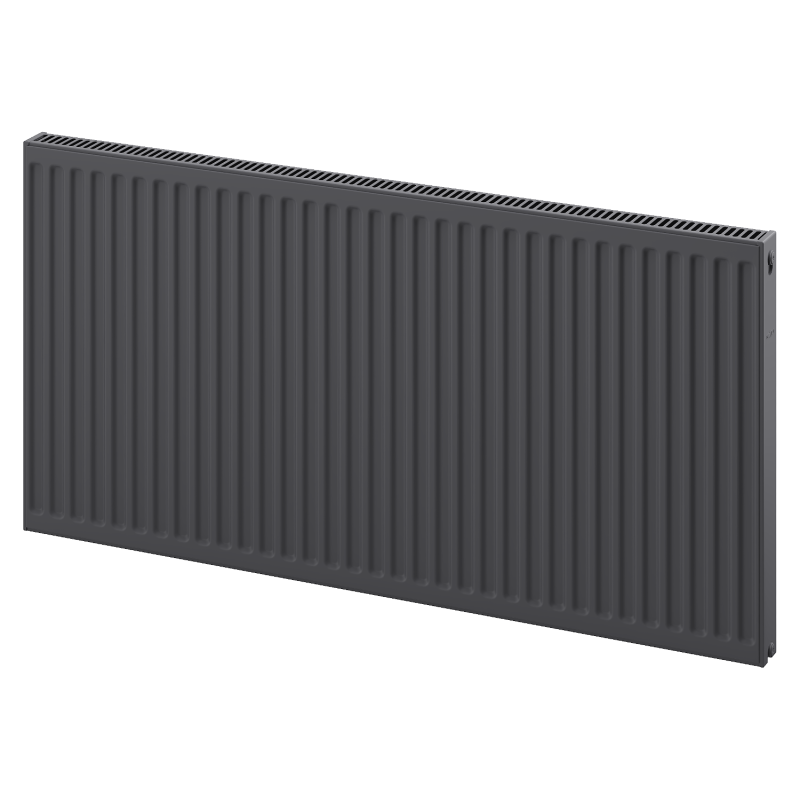 Mexen C11 radiátor doskový 500 x 500 mm, bočné pripojenie, 398 W, antracit - W411-050-050-66