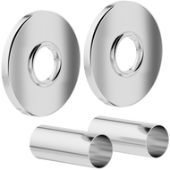 Mexen Uni-Term R sada maskovacích prvkov na radiátor, chróm - W904-000-01