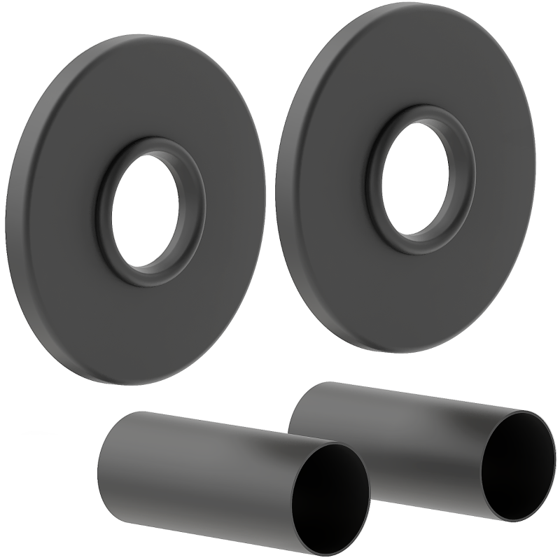 Mexen Uni-Term R sada maskovacia jednotlivá pre radiátor, antracit - W904-000-66