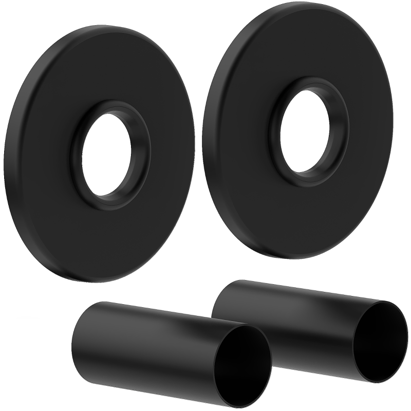 Mexen Uni-Term R sada maskovacích prvkov pre radiátor, čierna - W904-000-70