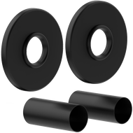 Mexen Uni-Term R sada maskovacích prvkov pre radiátor, čierna - W904-000-70