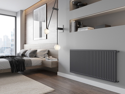 Mexen C11 radiator s panelovou plochou 600 x 800 mm, bočné pripojenie, 747 W, antracit - W411-060-080-66