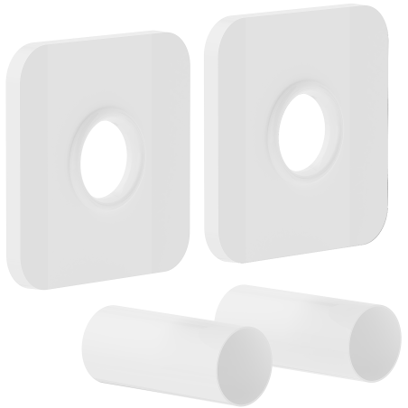 Mexen Uni-Term Sada jednosmernej maskovacej sady pre radiátor, biela - W909-000-20