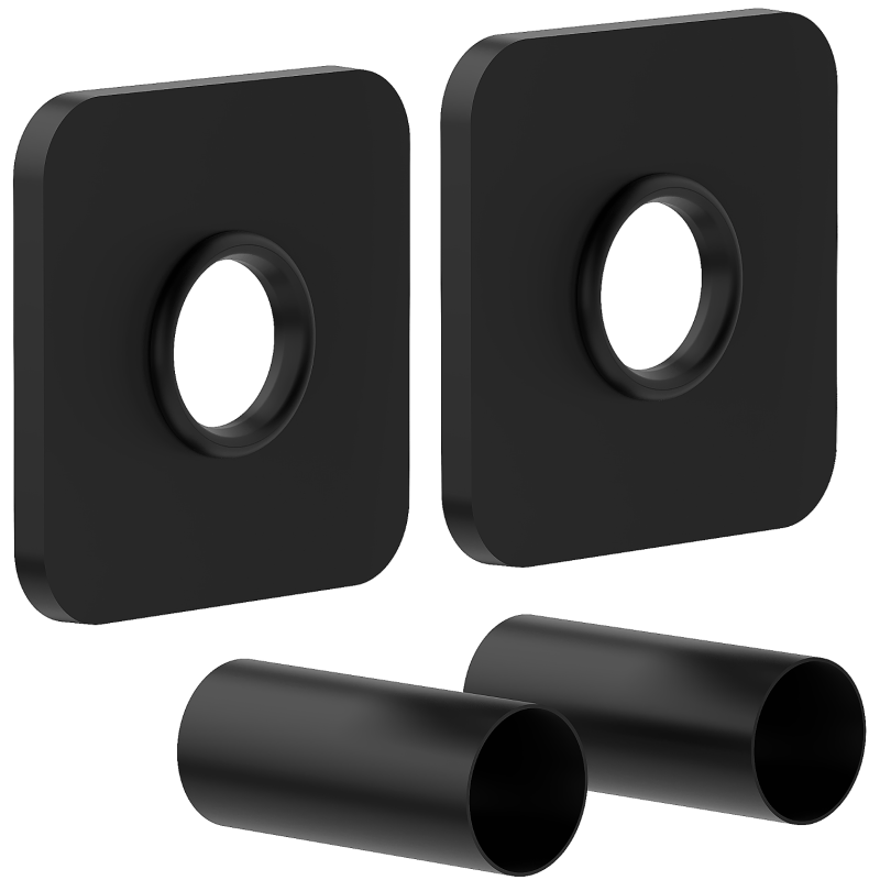 Mexen Uni-Term S maskovací sada pro radiátor, černá - W909-000-70