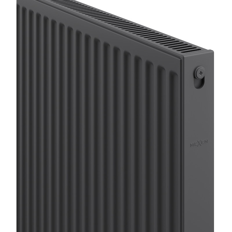 Mexen C11 doskový radiátor 900 x 700 mm, bočné pripojenie, 891 W, antracit - W411-090-070-66