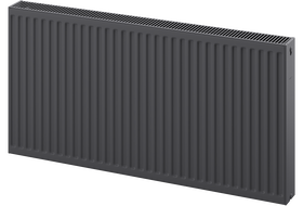 Mexen C22 panelový radiátor 400 x 600 mm, bočné pripojenie, 711 W, antracit - W422-040-060-66